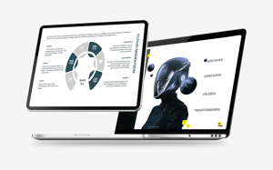 Visualisierung von Cloud-Migration und digitaler Transformation